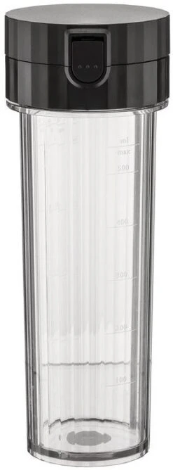 Alessi Smoothie Blender Plisse - Zwart - 380 W - Door Michele De Lucchi - MDL17 B -Keuken Kwaliteitswinkel 0029 MDL17 BORB 1x1 300dpi 1250pxl