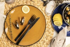 Anovi Mosselbestek - Verguld - 2-delig -Keuken Kwaliteitswinkel 1 Mosselen Anovi 1