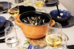 Cosy & Trendy Mosselpan - Oranje - ø 18 Cm / 2.8 Liter 9 Cosy & Trendy Mosselpan - Oranje - ø 18 Cm / 2.8 Liter -Keuken Kwaliteitswinkel 10 Mosselen Anovi 10