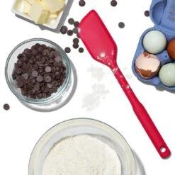 OXO Good Grips Spatel Siliconen Rood 32 Cm -Keuken Kwaliteitswinkel 11280300 SpatelSiliconenRoze4 4 33