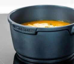 Westinghouse Pannenset Performance (Koekenpan ø 24 En 28 Cm + Steelpan ø 18 Cm) - Blauw - Inductie En Alle Andere Warmtebronnen -Keuken Kwaliteitswinkel 1200x1040