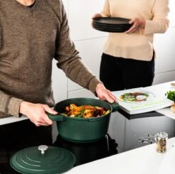 Westinghouse Pannenset Performance (Braadpan + Hapjespan) ø 28 Cm - Groen - Inductie En Alle Andere Warmtebronnen -Keuken Kwaliteitswinkel 1200x1191 2