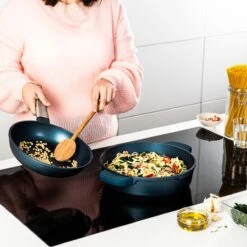 Westinghouse Pannenset Performance - Blauw - 8 Pannen - Complete Pannenset - Inductie En Alle Andere Warmtebronnen -Keuken Kwaliteitswinkel 1200x1200 106