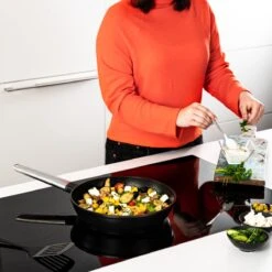 Westinghouse Pannenset Performance - Zwart - 8 Pannen - Complete Pannenset - Inductie En Alle Andere Warmtebronnen -Keuken Kwaliteitswinkel 1200x1200 119