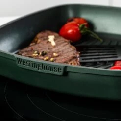 Westinghouse Pannenset Performance (Wokpan + Grillpan) ø 28 Cm - Groen - Inductie En Alle Andere Warmtebronnen -Keuken Kwaliteitswinkel 1200x1200 40