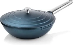Westinghouse Pannenset Performance (Wokpan + Grillpan) ø 28 Cm - Blauw - Inductie En Alle Andere Warmtebronnen -Keuken Kwaliteitswinkel 1200x743