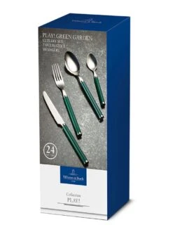 Villeroy & Boch Bestekset Play! - Green Garden - 24 Delig / 6 Personen -Keuken Kwaliteitswinkel 1263329033 4003686305137 02