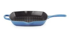Le Creuset Grillpan Signature - Azure - 26 X 26 Cm - Geëmailleerde Anti-aanbaklaag 10 Le Creuset Grillpan Signature - Azure - 26 X 26 Cm - Geëmailleerde Anti-aanbaklaag -Keuken Kwaliteitswinkel 20183262200422 alt1