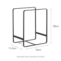 Yamazaki Organiser Tower Zwart -Keuken Kwaliteitswinkel 2269 dims eu 1000x