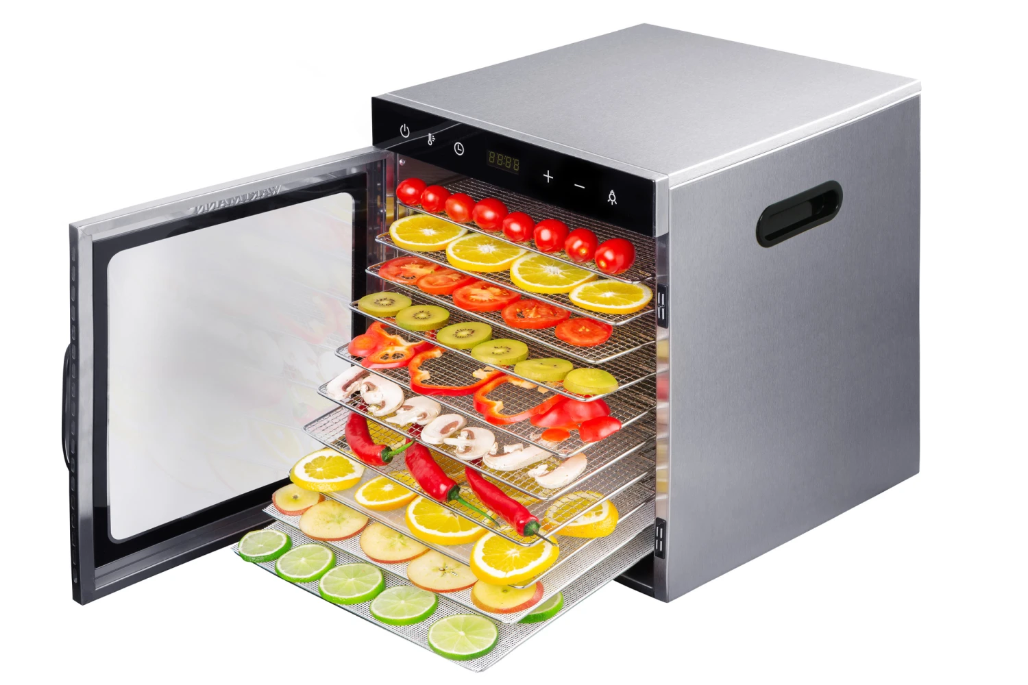 Wartmann Voedseldroger - 10 Laags - Zilver - WM-2110 DH 1 Wartmann Voedseldroger - 10 Laags - Zilver - WM-2110 DH