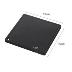 Yamazaki Pannenonderzetter Tower -- Zwart - 15 X 15 Cm -Keuken Kwaliteitswinkel 2953 dims eu 1000x