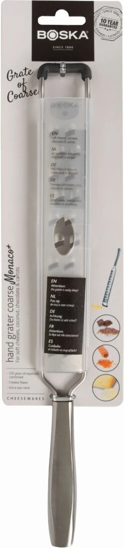 Boska Rasp Grof Monaco+ -Keuken Kwaliteitswinkel 307110 handgrater coarse monaco