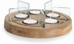Boska Fondueset Twinkle - 4 Personen - Wit/bruin -Keuken Kwaliteitswinkel 340031 LIFE Candle Light Fondue Twinkle. kopie