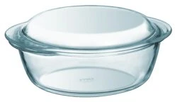 Pyrex Ovenschaal Met Deksel - Essentials - ø 20 Cm / 2.1 Liter