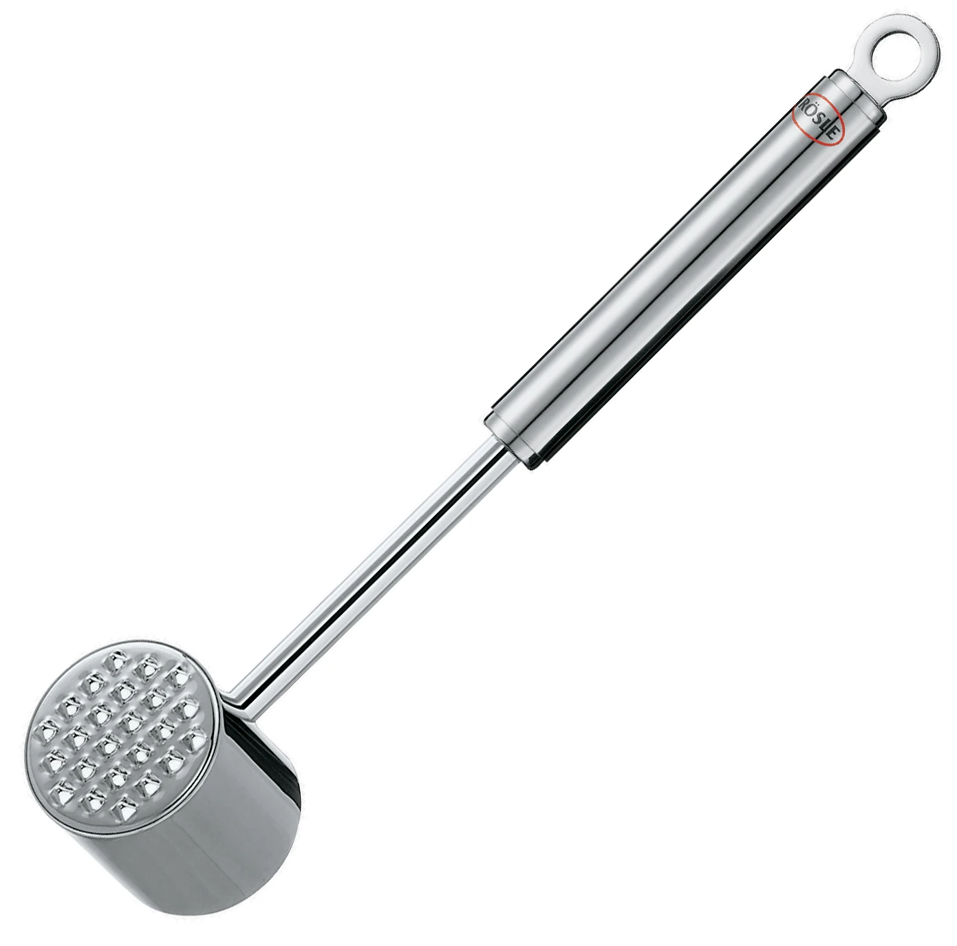 Rosle Vleeshamer Round - RVS - 28 Cm 1 Rosle Vleeshamer Round - RVS - 28 Cm