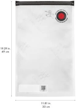 Zwilling Vacumeerzakken Fresh & Save - 49 X 30 Cm - Herbruikbaar - 3 Stuks -Keuken Kwaliteitswinkel 4009839523793 1