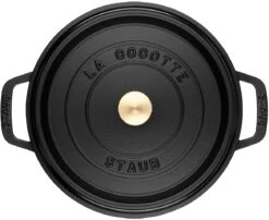 Staub Braadpan / Cocotte - Zwart - ø 26 Cm / 5.2 Liter -Keuken Kwaliteitswinkel 40500 241 0 8 4