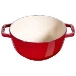 Staub Fondueset Kersenrood - ø 20 Cm / 2.36 Liter -Keuken Kwaliteitswinkel 40511 975 0 8