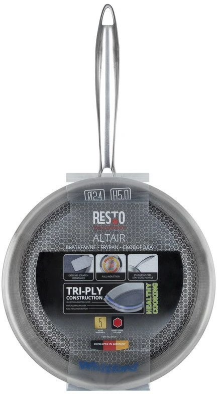 Resto Kitchenware Koekenpan Altair - ø 24 Cm - Standaard Anti-aanbaklaag 12 Resto Kitchenware Koekenpan Altair - ø 24 Cm - Standaard Anti-aanbaklaag - Afbeelding 12