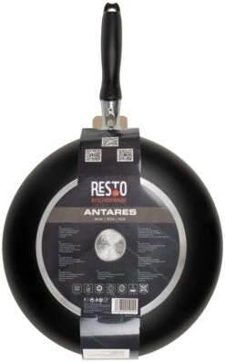 Resto Kitchenware Wokpan Antares - ø 30 Cm - Standaard Anti-aanbaklaag -Keuken Kwaliteitswinkel 4260709010144 1