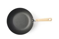 BK Wokpan Force - Carbon Steel - ø 30 Cm - Zonder Anti-aanbaklaag -Keuken Kwaliteitswinkel 42ff24c651a0aed7ab9931c29c7a6c899fd9690f 144dpi BK Force CS ind Wok 30 Top