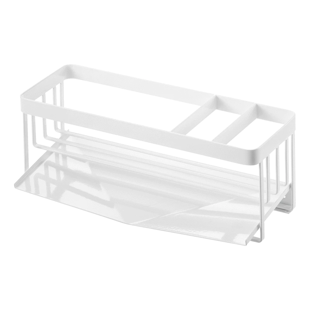 Yamazaki Gootsteenorganiser Tower Wit 1 Yamazaki Gootsteenorganiser Tower Wit