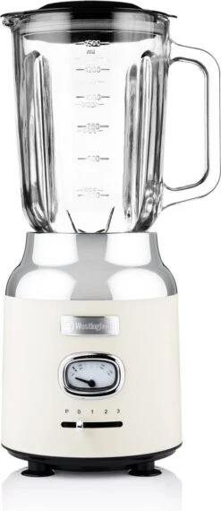 Westinghouse Retro Waterkoker + Broodrooster 2 Sleuven + Blender - Wit -Keuken Kwaliteitswinkel 520x1200 1