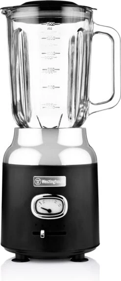 Westinghouse Retro Waterkoker + Broodrooster 4 Sleuven + Blender - Zwart -Keuken Kwaliteitswinkel 520x1200 3