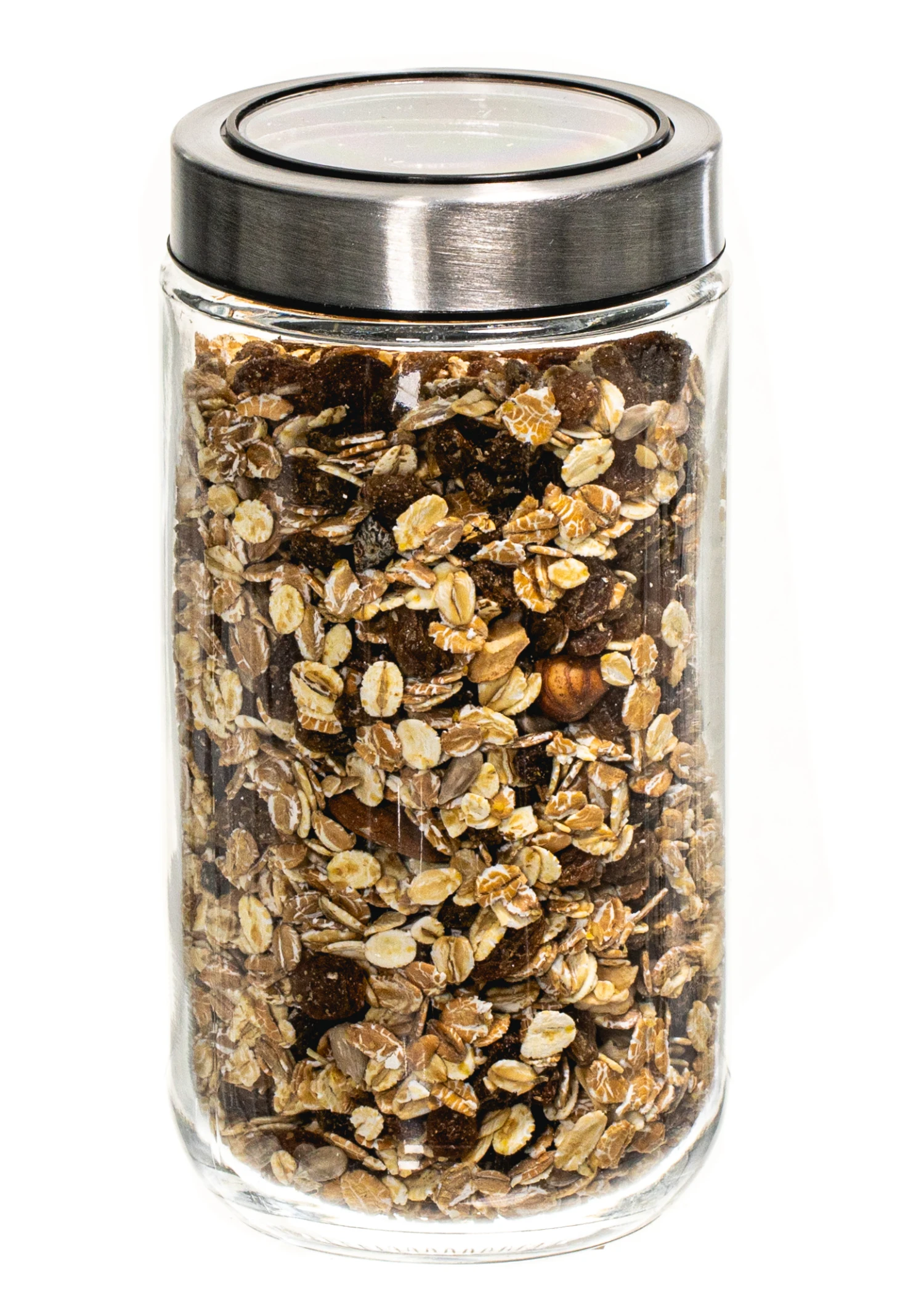 Sareva Voorraadpot - Glas / RVS Deksel - ø 8 Cm / 800 Ml 1 Sareva Voorraadpot - Glas / RVS Deksel - ø 8 Cm / 800 Ml