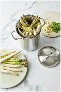 Demeyere Aspergepan / Pastapan Specialties 3 - ø 16 Cm / 4.5 Liter -Keuken Kwaliteitswinkel 750065453