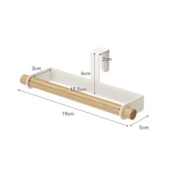 Yamazaki Handdoekhouder Tosca Wit 19 Cm -Keuken Kwaliteitswinkel 7818 dims eu 1000x