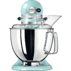KitchenAid Keukenmachine Artisan - Kantelbare Kop - Ijsblauw - 4.8 Liter - 5KSM175PSEIC 8 KitchenAid Keukenmachine Artisan - Kantelbare Kop - Ijsblauw - 4.8 Liter - 5KSM175PSEIC -Keuken Kwaliteitswinkel 8597015011505B15D 1