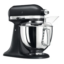 KitchenAid Keukenmachine Artisan - Kantelbare Kop - Vulkaanzwart - 4.8 Liter - 5KSM175PSEBK -Keuken Kwaliteitswinkel 8597015014605B15D 3