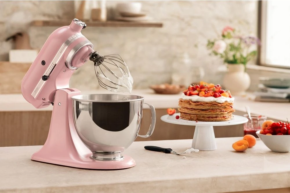 KitchenAid Keukenmachine Artisan - Kantelbare Kop - Dried Rose - 4.8 Liter - 5KSM175PSEDR 4 KitchenAid Keukenmachine Artisan - Kantelbare Kop - Dried Rose - 4.8 Liter - 5KSM175PSEDR - Afbeelding 4