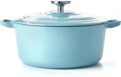 BK Braadpan Bourgogne - Aqua Blue - ø 28 Cm / 6.7 Liter -Keuken Kwaliteitswinkel 8718311317527 1