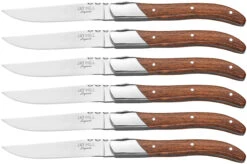 Jay Hill Steakmessen Laguiole - Rozenhout - 6 Stuks -Keuken Kwaliteitswinkel 8720364453466 5