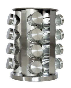 Blackwell Kruidenrek / Kruidencarrousel - Inclusief 16 Kruidenpotjes - RVS -Keuken Kwaliteitswinkel 8720364455538 1 1