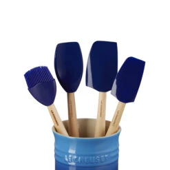 Le Creuset Spatelset - Met Spatelpot - Premium - Azure - 5-delig -Keuken Kwaliteitswinkel 91057001220000 alt1