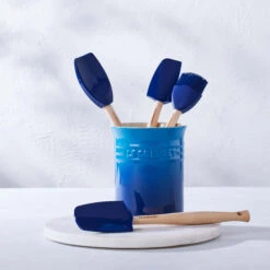 Le Creuset Spatelset - Met Spatelpot - Premium - Azure - 5-delig -Keuken Kwaliteitswinkel 91057001220000 alt3