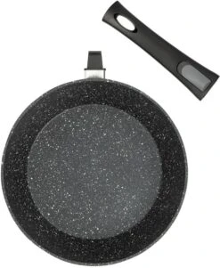 Resto Kitchenware Koekenpan Leo - ø 24 Cm - Standaard Anti-aanbaklaag -Keuken Kwaliteitswinkel 93040.4260403577806.ver80