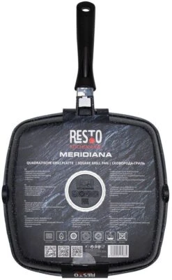 Resto Kitchenware Grillpan Meridiana - 28 X 28 Cm - Standaard Anti-aanbaklaag -Keuken Kwaliteitswinkel 93406.4260403579664.ver04