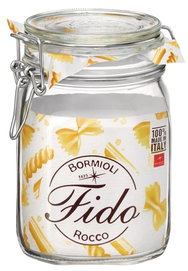 Bormioli Rocco Weckpot Fido 11 X 11 Cm / 1 Liter 1 Bormioli Rocco Weckpot Fido 11 X 11 Cm / 1 Liter