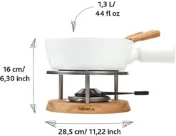 Boska Fondueset - 4 Personen - Wit -Keuken Kwaliteitswinkel Boska Fondueset 4 personen wit 3
