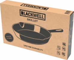 Blackwell Koekenpan - Gietijzer - ø 20 Cm - Zonder Anti-aanbaklaag -Keuken Kwaliteitswinkel Box20 Package New
