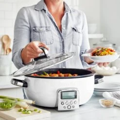 GreenPan Omnicooker - 5.7 Liter - Cream - Keramische Anti-baklaag -Keuken Kwaliteitswinkel CC005288 001 CC005289 001 image6 feature4 5ad9ff2d d6c9 4d64 8362 22458c5ae4f7