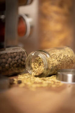 Blackwell Kruidenrek / Kruidencarrousel - Inclusief 12 Kruidenpotjes - RVS -Keuken Kwaliteitswinkel COOK4382