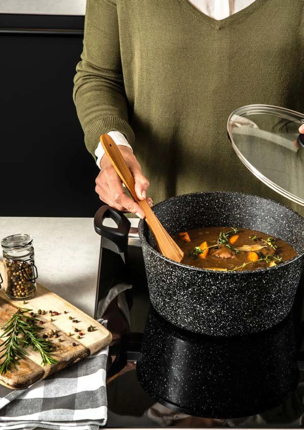 Westinghouse Kookpan Marble - ø 24 Cm / 5 Liter 3 Westinghouse Kookpan Marble - ø 24 Cm / 5 Liter - Afbeelding 3