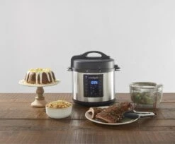 Crockpot Express Slowcooker + Snelkookpan - Uitneembare Binnenpan - 5.6 Liter - CR089 Met Stoommand & Tang) -Keuken Kwaliteitswinkel Crockpot Express Slowcooker Snelkookpan CR089 5.6 Liter 3
