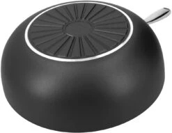 Demeyere Wokpan Alu Plus 3 - Ceraforce - ø 28 Cm - Keramische Anti-aanbaklaag -Keuken Kwaliteitswinkel Demeyere Wokpan Alu Plus 3 750057282