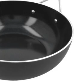 Demeyere Wokpan Alu Plus 3 - Ceraforce - ø 28 Cm - Keramische Anti-aanbaklaag -Keuken Kwaliteitswinkel Demeyere Wokpan Alu Plus 3 750057283
